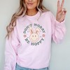 Simply Sage Market Women's Graphic Sweatshirt Be Hoppy Smiley Face - 2 of 3
