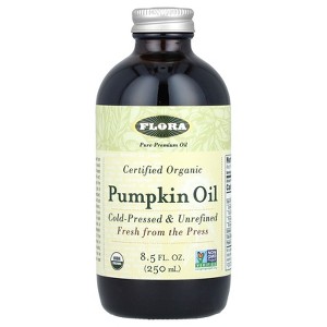 Flora Certified Organic Pumpkin Oil, 8.5 fl oz (250 ml) - 1 of 2