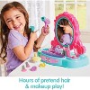 Kidoozie Just Imagine Glamour Girls Styling Center for Pretend Play.  Includes Tabletop Vanity, Hair Dryer, Brushes and More. For Children Ages 3+ - 2 of 4