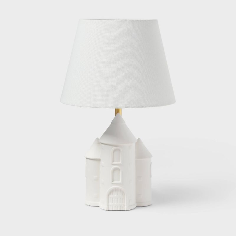 Castle Kids&#39; Table Lamp White - Pillowfort&#8482;, 1 of 6