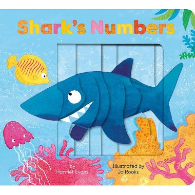 Shark's Numbers - by  Harriet Evans (Board Book)