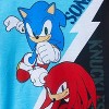 Sonic The Hedgehog Boy's 2-Piece Sleep Shirt and Shorts Pajama Set - 4 of 4