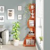 Hommoo 5-Tier Wall Corner Bookshelf - 3 of 4