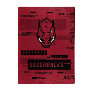 NCAA Arkansas Razorbacks Digitized 60 x 80 Raschel Throw Blanket