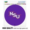 Northwestern State University Primary Automotive Car Window Locker Circle Bumper Sticker - 3 of 4