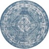 Unique Loom Outdoor Traditional Valeria Medallion Woven Area Rug - 2 of 4
