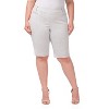Rekucci Curvy Woman Ease into Comfort Pull-On Modern City Shorts with Tummy Control and Real Pockets - 2 of 4