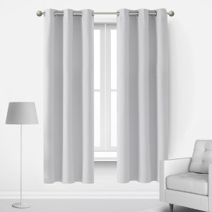 Deconovo Grommet Blackout Curtains, 2 Panels, OEKO-TEX Certified - 1 of 4