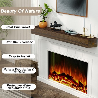 LOVMOR Fireplace Mantel
