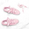 Elerevyo Women's Satin Flat Ribbon Shoelaces Sneakers Canvas Shoestrings 2 Pairs - 4 of 4