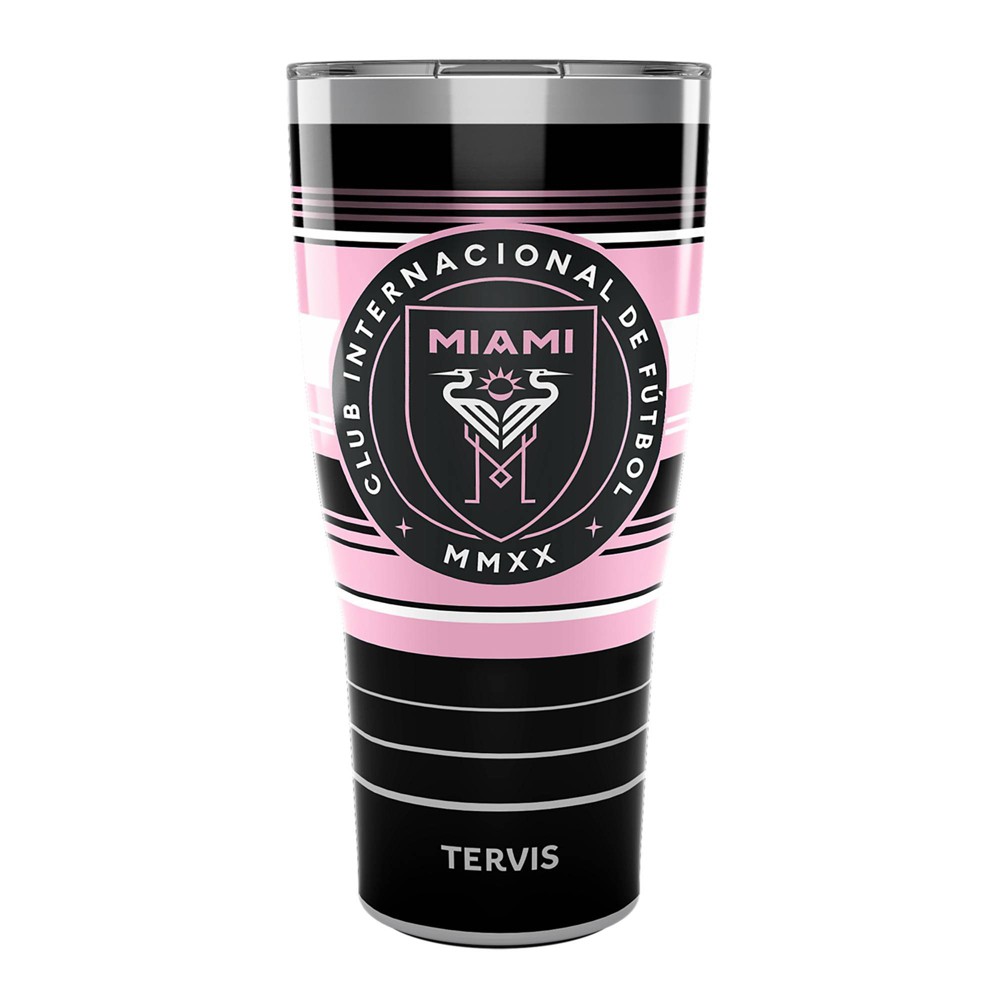 MLS Inter Miami CF 30oz Hype Stripe Stainless Steel Tumbler