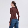 Women's Long Sleeve Mock Turtleneck Top - A New Day™ - 2 of 3