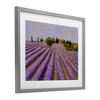 Stupell Industries Lavender Fields Farmland Framed Print Under Glass, Gray, 21" x 17" - 2 of 4