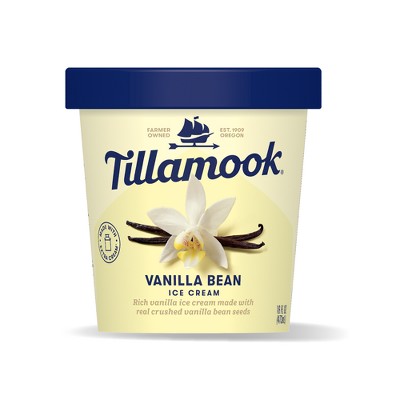 Tillamook Vanilla Bean Frozen Ice Cream - 16 fl oz