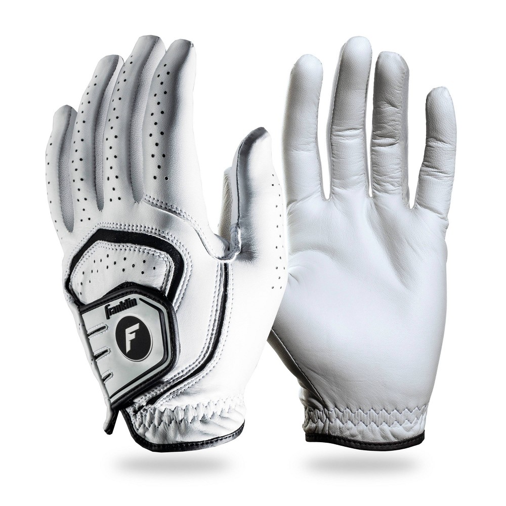 Photos - Golf Franklin Sports Select Series Adult Pro Glove Right Hand Pearl/Black - XL