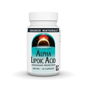 Alpha Lipoic Acid 600 mg by Source Naturals, Inc.  -  30 Capsule - 1 of 3