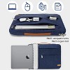 14 Inch Laptop Sleeve Bag, Slim Shockproof Handbag Case, Computer Carrying Cover Compatible with MacBook Air/Pro, Acer, Asus, Dell, HP, Blue - 2 of 4
