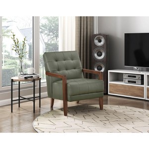 CAVINAS Modern Accent Chair Living Room Chair Armchair Comfy Chair Lounge Chair for Living Room, Bedroom - 1 of 4
