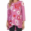 Women's Geo Play Wave Knit Top - Jess & Jane - 2 of 2