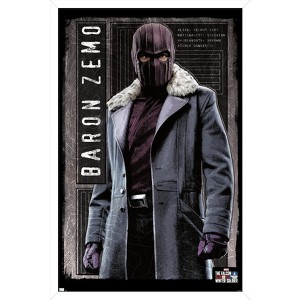 Trends International Marvel Television Falcon and Winter Soldier - Baron Zemo Framed Wall Poster Prints - 1 of 4