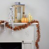 Northlight Mixed Tinsel Halloween Garland - 50' - Orange and Black - Unlit - 3 of 3