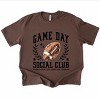 Simply Sage Market Football Game Day Social Club Heavyweight Tee - 2 of 4