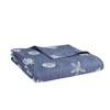 Gracie Mills Elisa 4 Piece Cotton Reversible Embroidered Quilt Set with Throw Pillow - image 4 of 4