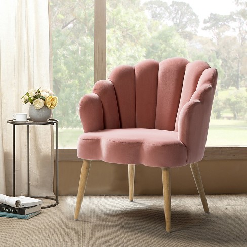 Maël Velvet Arm Chair Comfortable Living Room Accent Chair | Karat Home :  Target