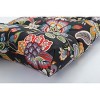 Outdoor/Indoor Blown Bench Cushion Telfair Midnight Black - Pillow Perfect - image 2 of 4