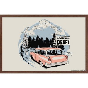 Trends International IT: Welcome to Derry (2025) - Welcome Framed Wall Poster Prints - 1 of 4