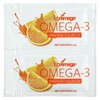 Coromega Omega-3, Squeeze Shots, Orange, 650 mg, 120 Single Serve Packets, (2.5 g) Each - 3 of 3