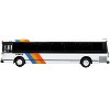 1980 Grumman 870 Advanced Design Transit Bus "MARTA Atlanta" White with Stripes 1/87 (HO) Scale Diecast Model by Iconic Replicas - 2 of 4
