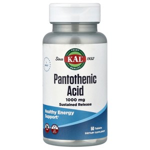 KAL Pantothenic Acid, 50 Tablets - 1 of 4