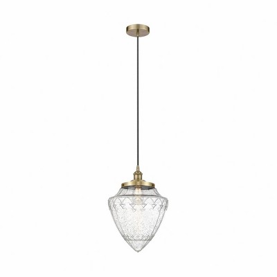 Bullet - 1 Light Cord Hung Mini Pendant In Modern Style-17 Inches Tall and 12 Inches Wide