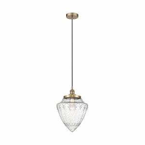 Bullet - 1 Light Cord Hung Mini Pendant In Modern Style-17 Inches Tall and 12 Inches Wide - 1 of 1