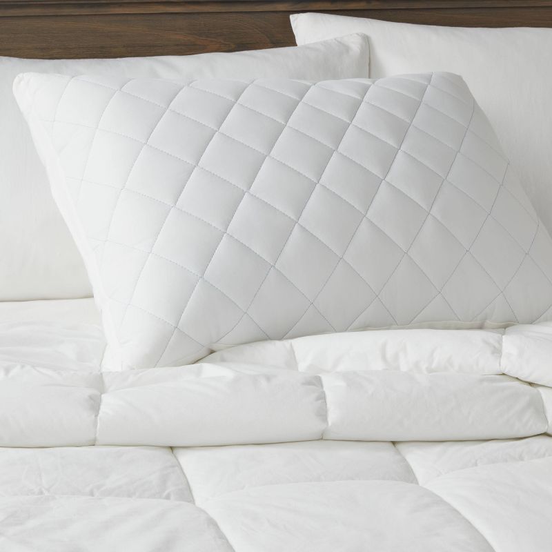 Firm Cool Touch Bed Pillow - Threshold, 3 of 6