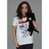 Womens Funny T Shirts Catnado Sarcastic Crazy Cat Graphic Novelty Tee For Ladies - Crazy Dog Women's T Shirt For Cat Lovers - 3 of 4