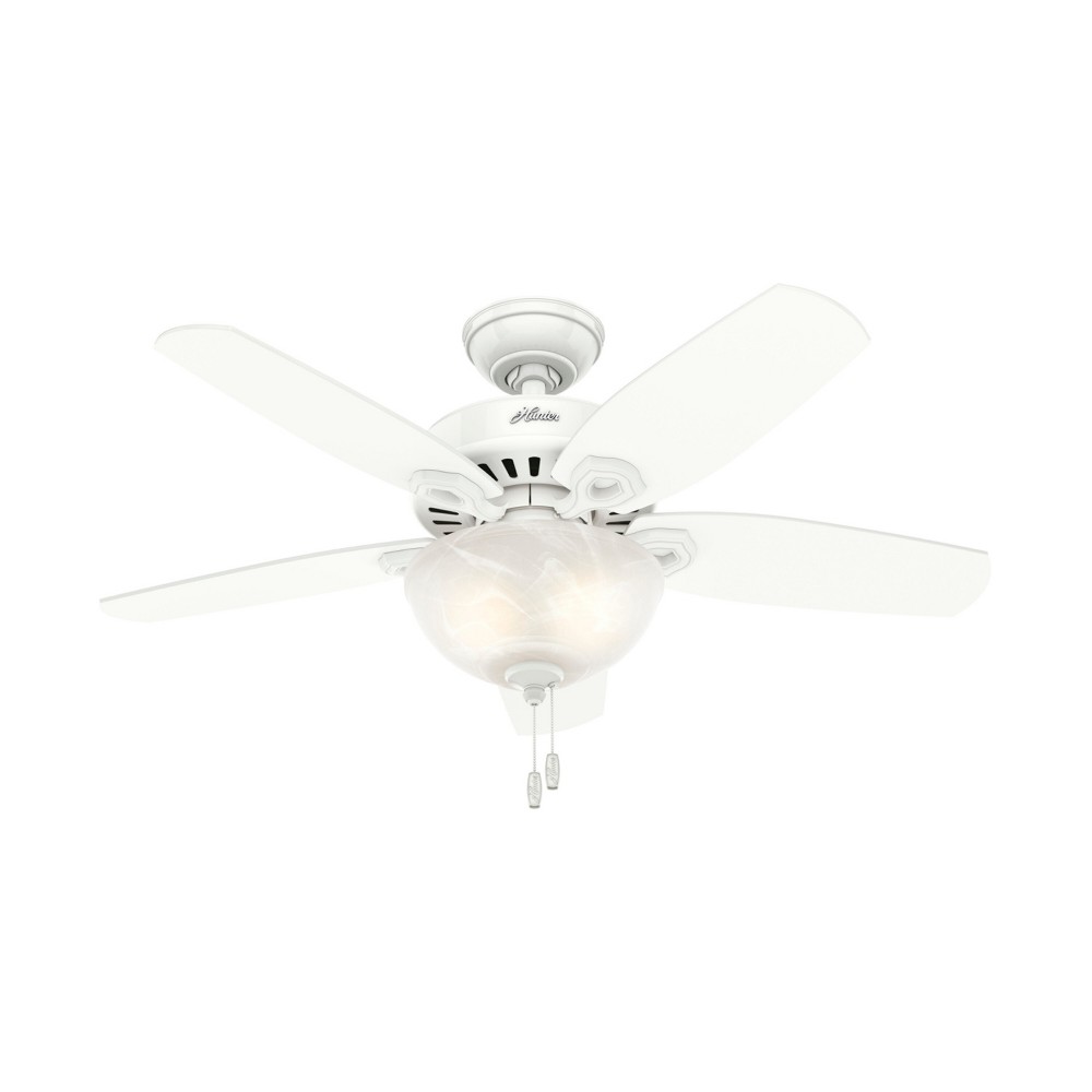 Photos - Air Conditioner 42" Builder Ceiling Fan  Snow White - Hunter Fan(Includes LED Light Bulb)