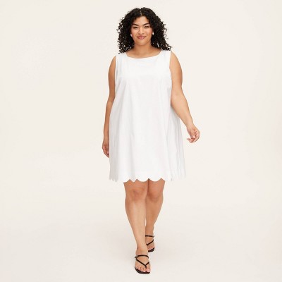 Women's Scalloped Mini Shift Dress - kate spade new york x Target White