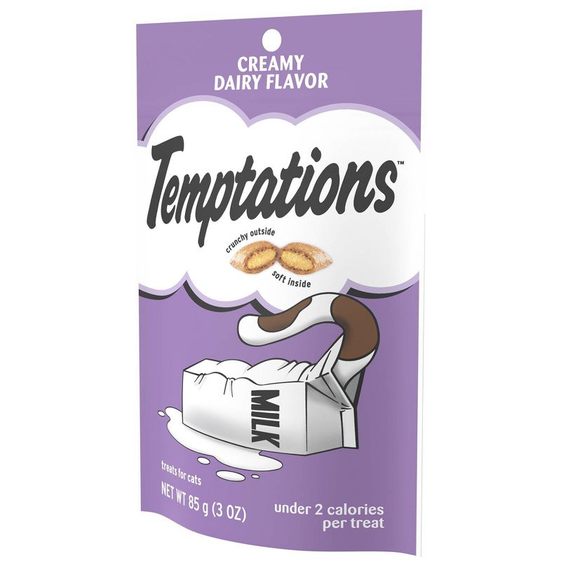 Temptations Creamy Milk Flavor Crunchy Cat Treats, 5 of 9