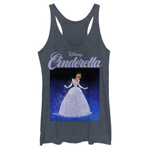 Women's Cinderella Magic Gown Moment Racerback Tank Top - 1 of 4