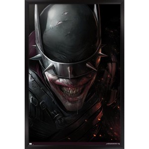 Trends International DC Comics The Batman Who Laughs - Face Framed Wall Poster Prints - 1 of 4