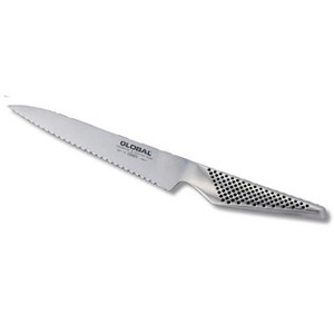 Global 6 Inch Serrated Utility Knife - 1 of 4