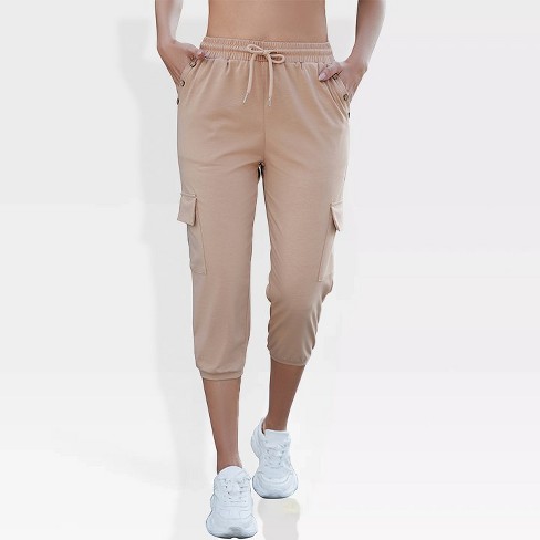 Capri joggers with pockets online