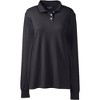 Lands' End School Uniform Women's Long Sleeve Interlock Polo Shirt - 2 of 2
