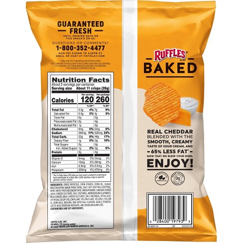 Nutrition Information For Ruffles Potato Chips | Blog Dandk