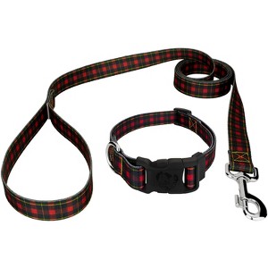 Country Brook Petz Deluxe Buffalo Plaid Dog Collar and Leash - 1 of 4