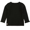 RuffleButts Toddler Girls Knit Long Sleeve Ruffle Layering Tee - image 2 of 4