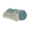 Parkland Collection,Isla Transitional Handloomed Cotton Throw Blanket - 2 of 4