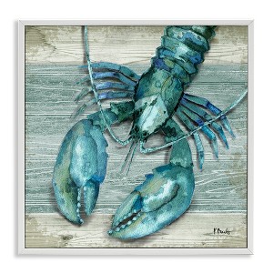 Stupell Industries Northpoint Lobster Rustic Sealife, 12" x 12" - 1 of 4